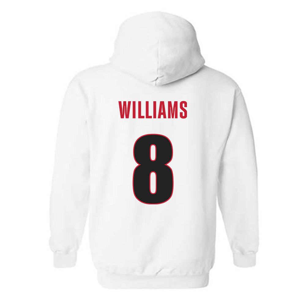 Georgia - NCAA Softball : Day-lee Williams - Classic Shersey Hooded Sweatshirt-1