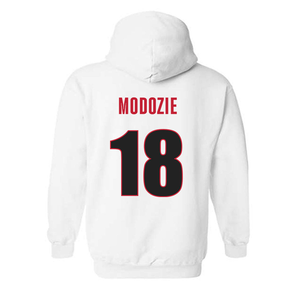 Georgia - NCAA Football : Elo Modozie - Classic Shersey Hooded Sweatshirt-1