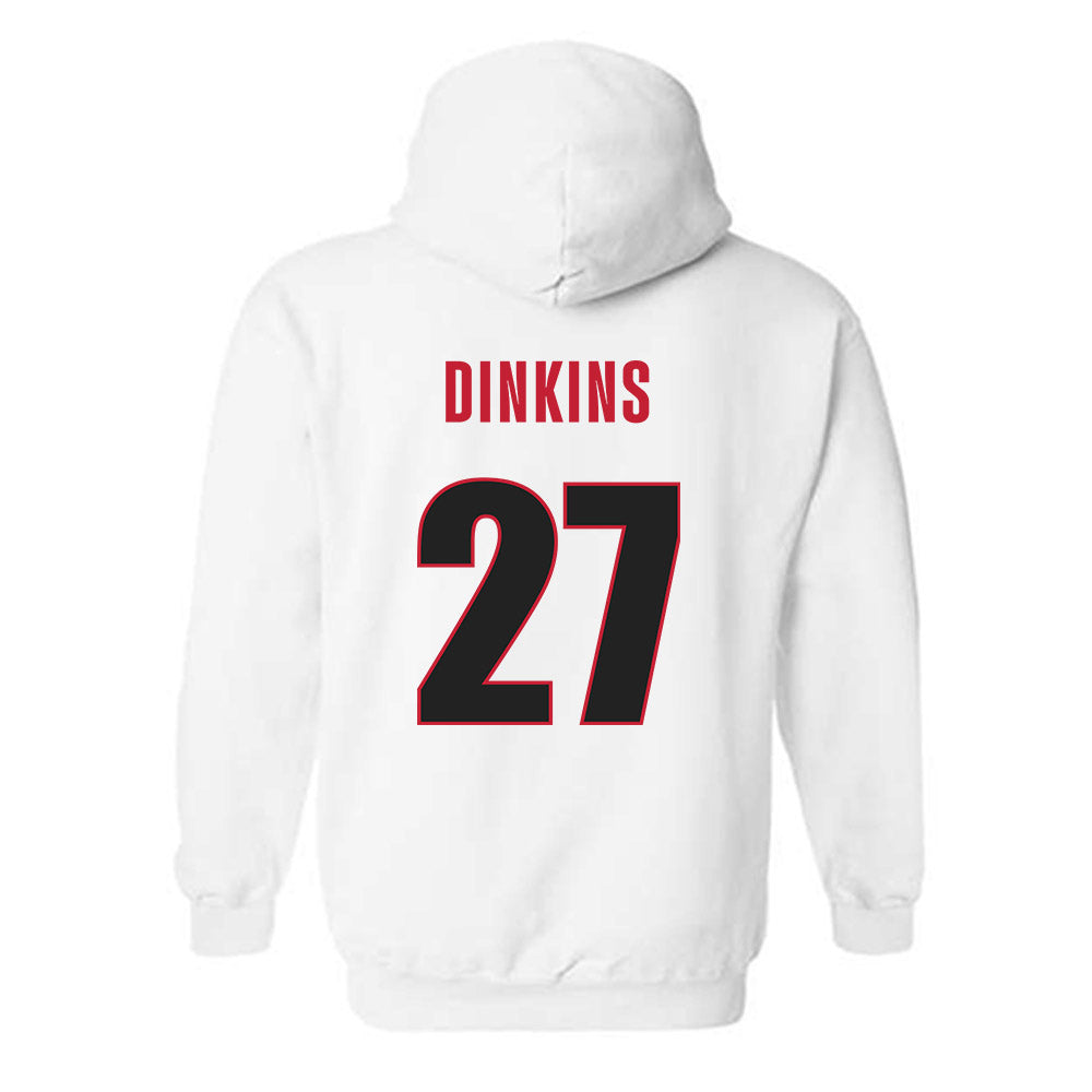 Georgia - NCAA Football : Rasean Dinkins - Classic Shersey Hooded Sweatshirt-1