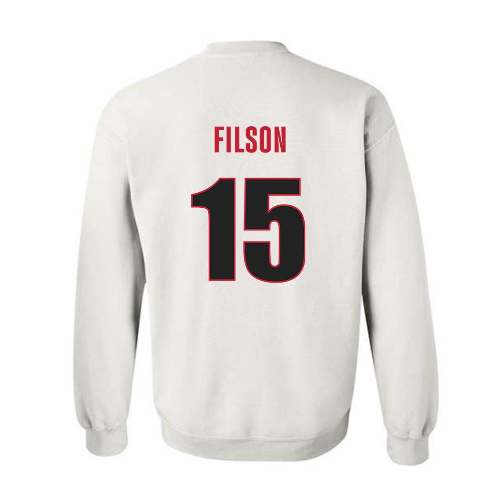 Georgia - NCAA Women's Soccer : Millie Filson - Classic Shersey Crewneck Sweatshirt-1