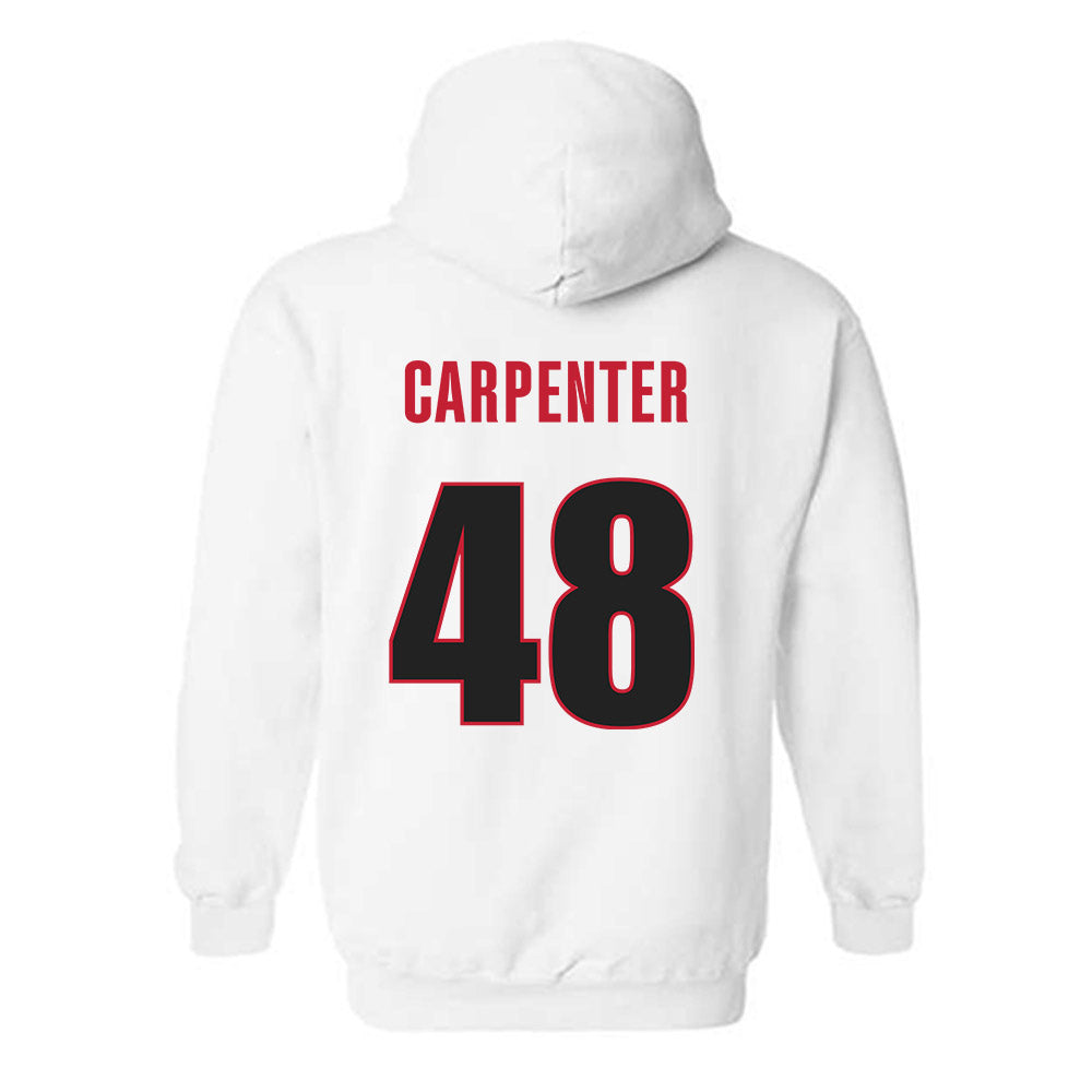 Georgia - NCAA Football : Duncan Carpenter - Classic Shersey Hooded Sweatshirt-1