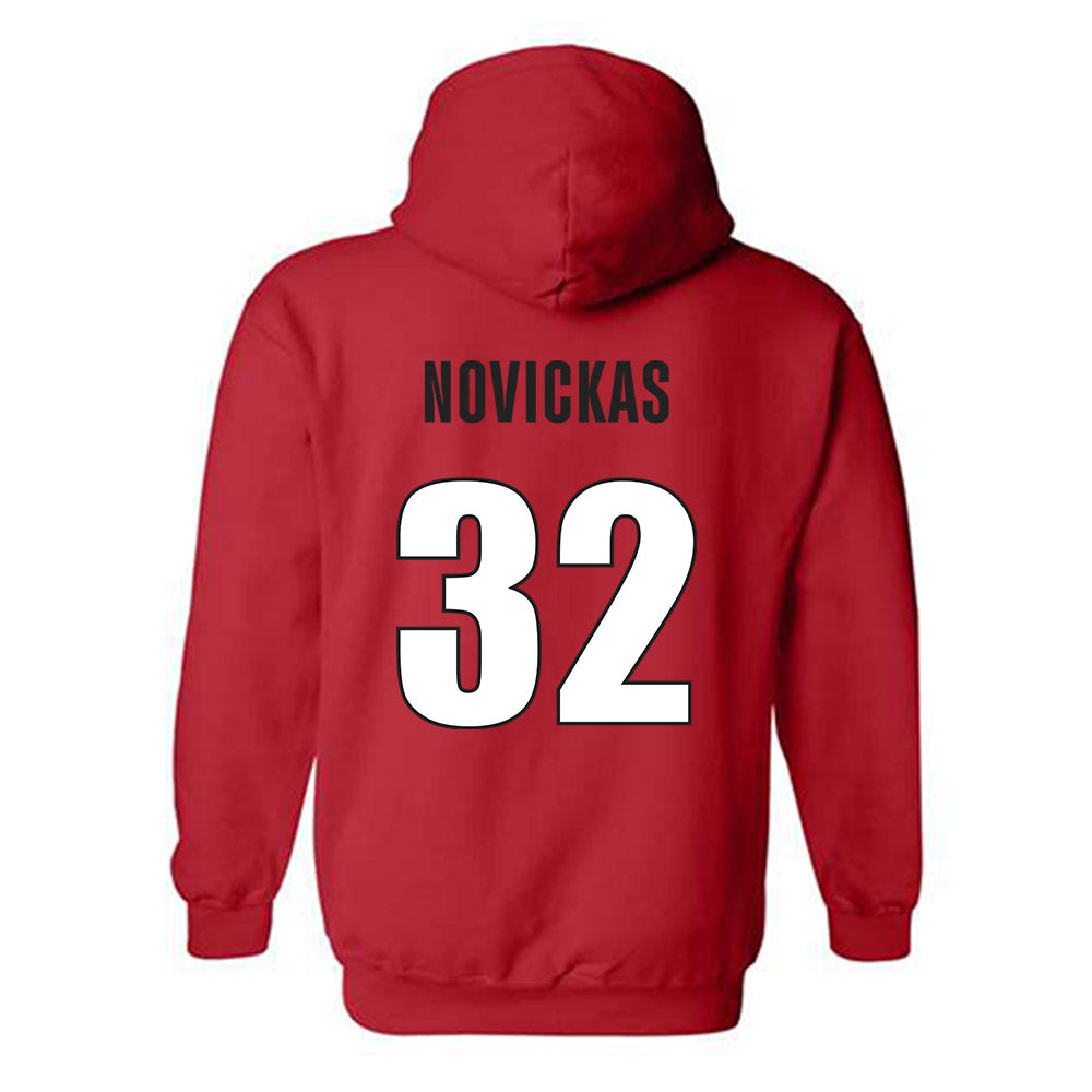 Georgia - NCAA Softball : Gabi Novickas - Classic Shersey Hooded Sweatshirt-1