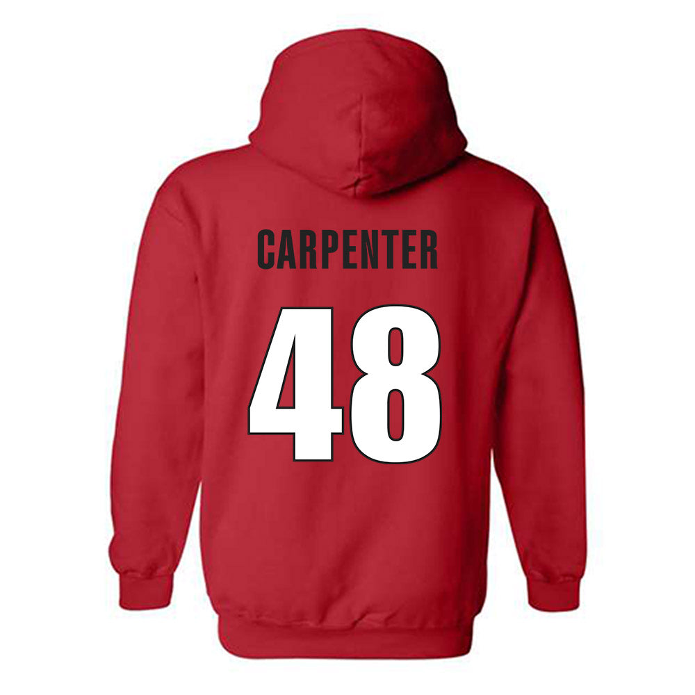 Georgia - NCAA Football : Duncan Carpenter - Classic Shersey Hooded Sweatshirt-1