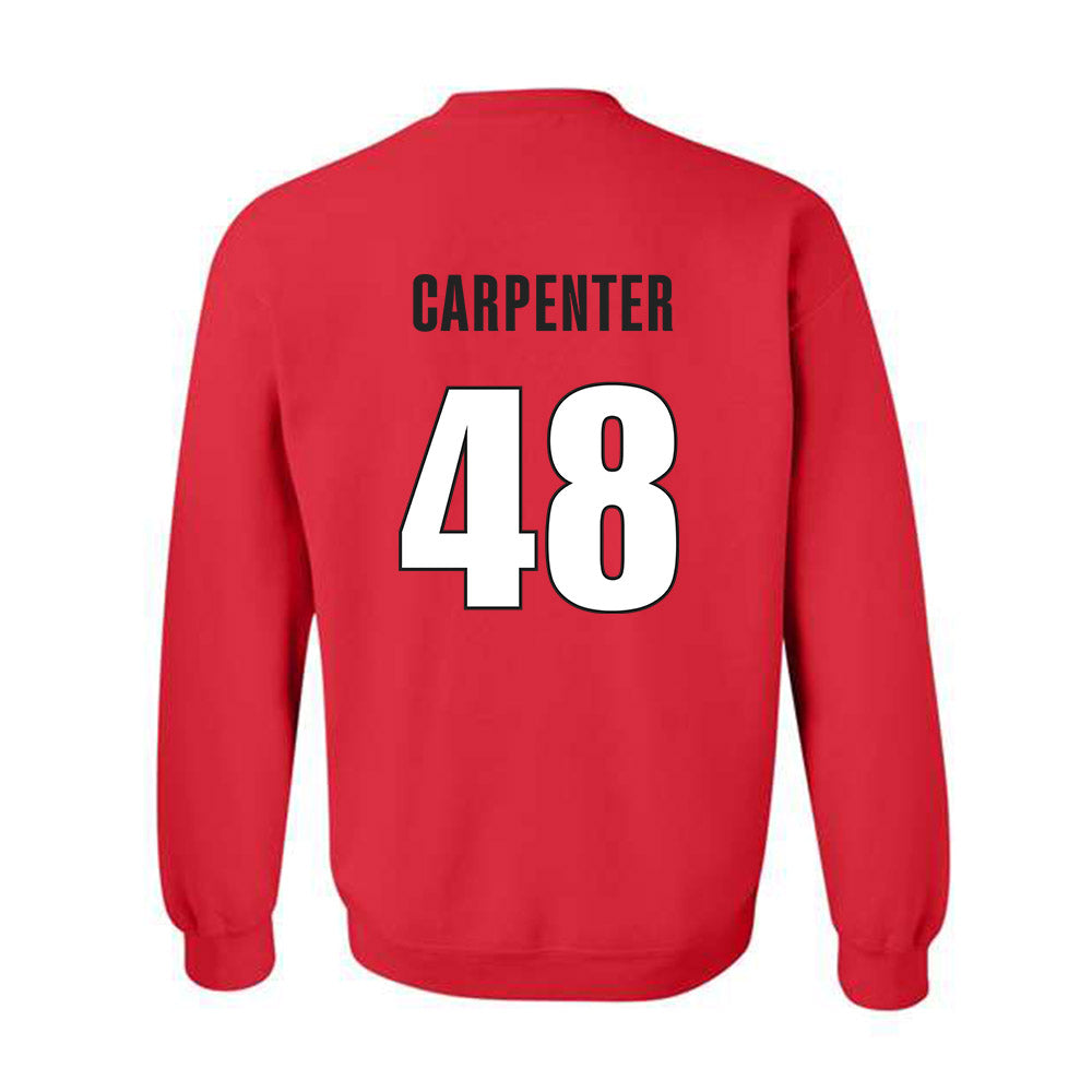 Georgia - NCAA Football : Duncan Carpenter - Classic Shersey Crewneck Sweatshirt-1