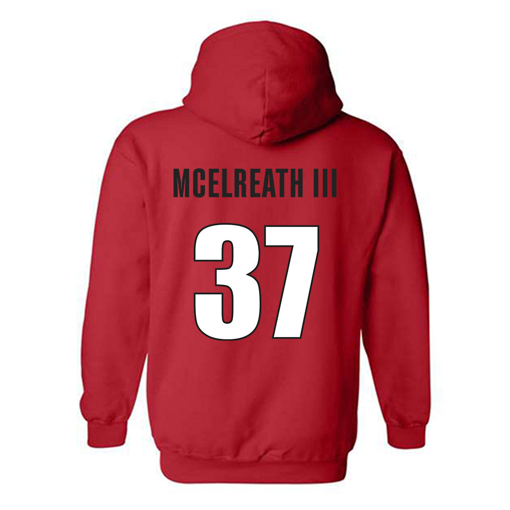 Georgia - NCAA Football : Benjamin McElreath III - Classic Shersey Hooded Sweatshirt-1
