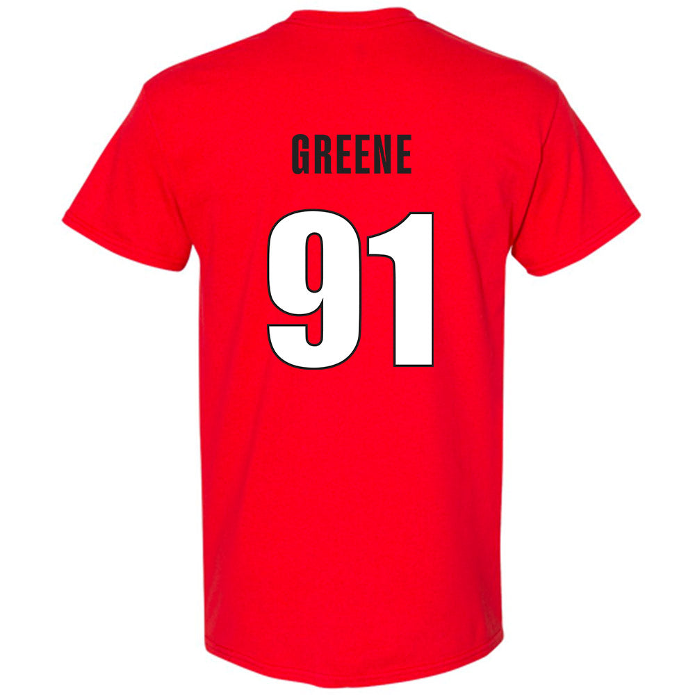 Georgia - NCAA Football : Justin Greene - Classic Shersey T-Shirt-1