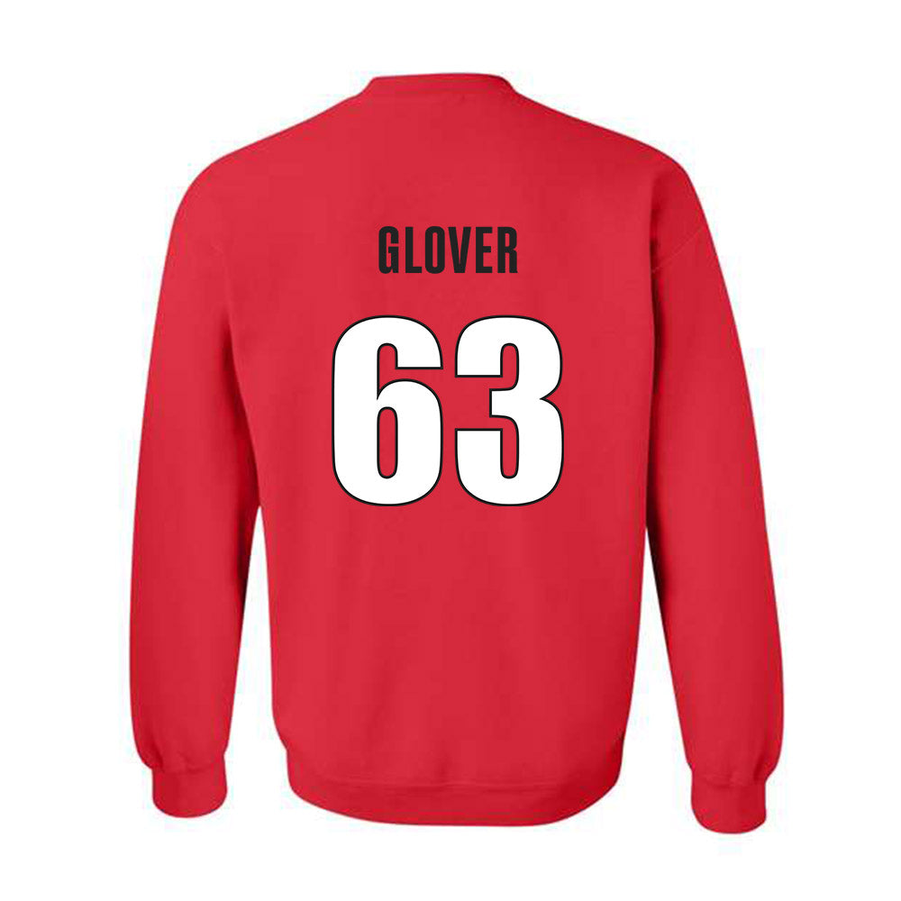 Georgia - NCAA Football : Dontrell Glover - Classic Shersey Crewneck Sweatshirt-1