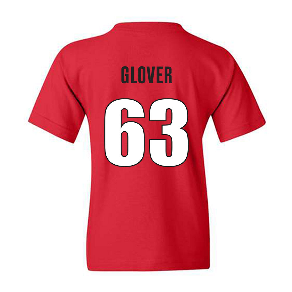 Georgia - NCAA Football : Dontrell Glover - Classic Shersey Youth T-Shirt-1