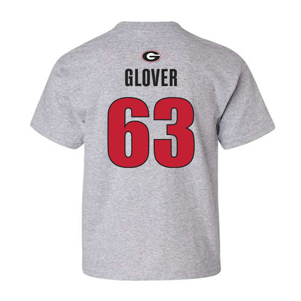 Georgia - NCAA Football : Dontrell Glover - Classic Shersey Youth T-Shirt-1