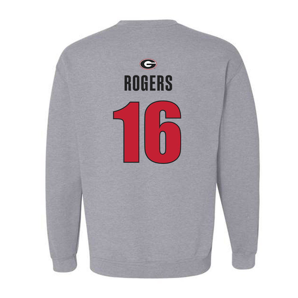 Georgia - NCAA Women's Soccer : Grayson Rogers - Classic Shersey Crewneck Sweatshirt-1