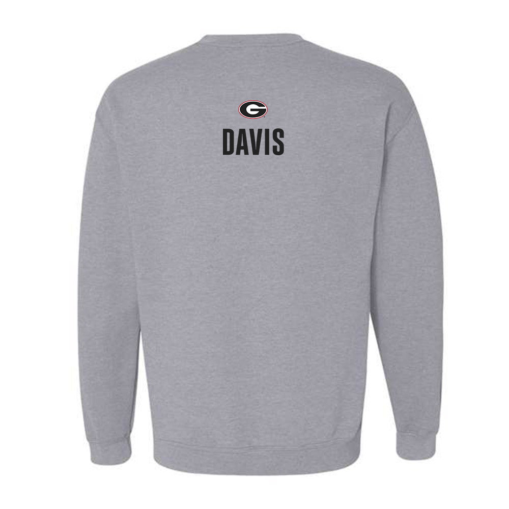 Georgia - NCAA Men's Track & Field : Jordan Davis - Classic Shersey Crewneck Sweatshirt-1