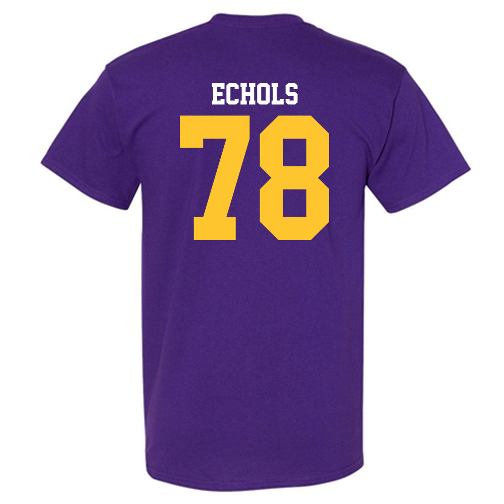 LSU - NCAA Football : Coen Echols - Sports Shersey T-Shirt-1