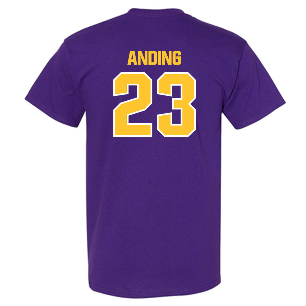 LSU - NCAA Football : Aidan Anding - Sports Shersey T-Shirt-1