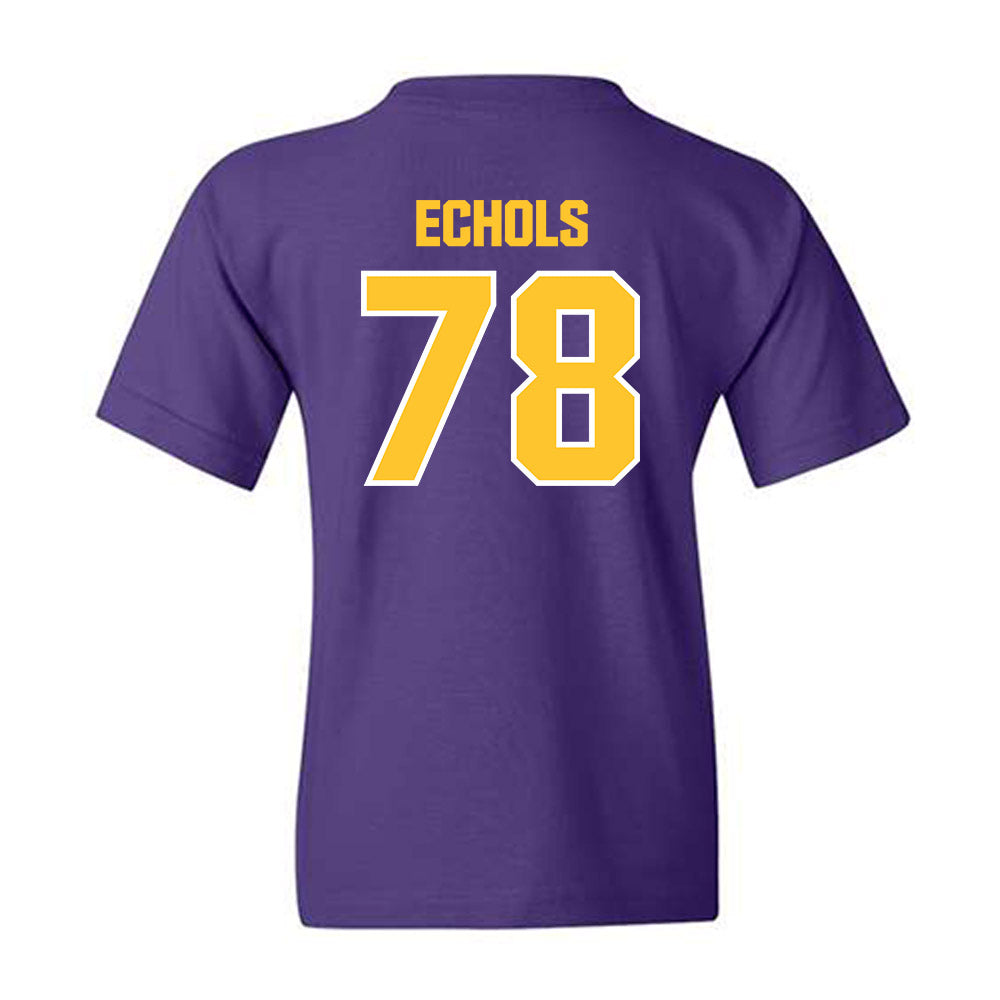 LSU - NCAA Football : Coen Echols - Sports Shersey Youth T-Shirt-1