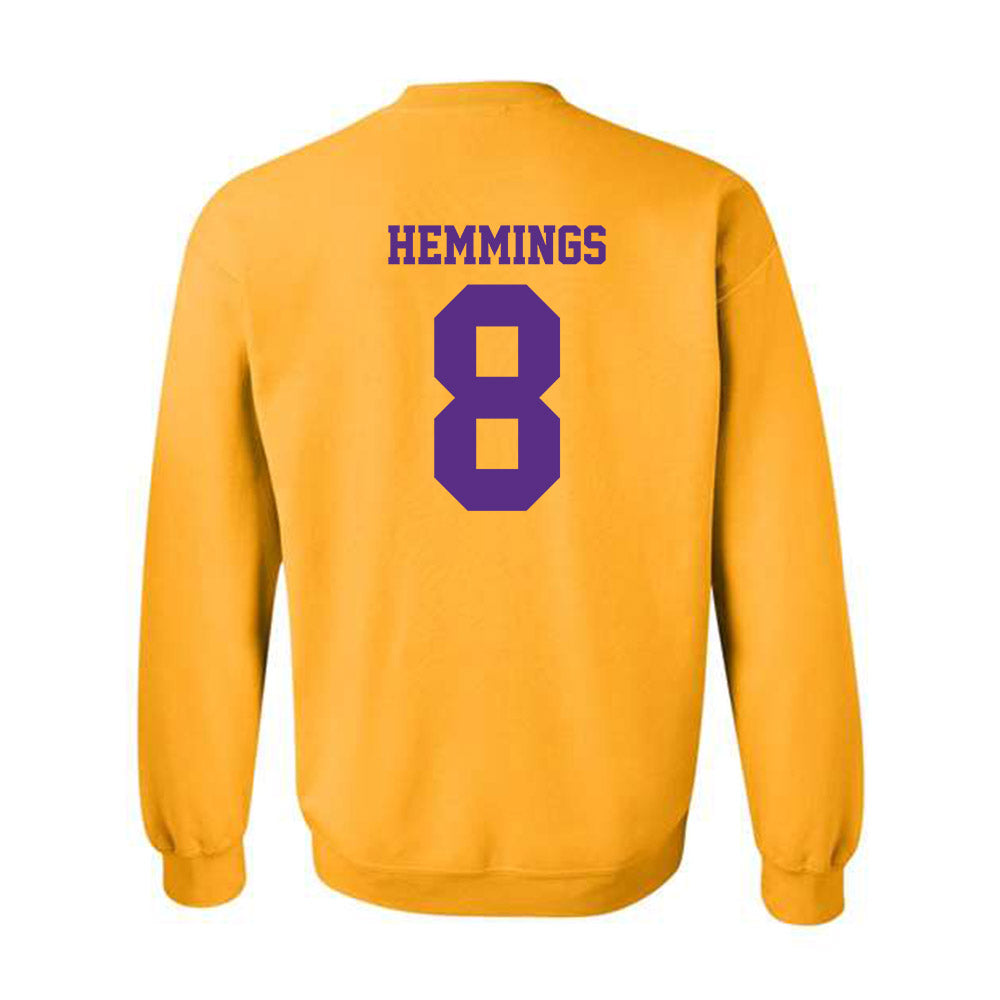 LSU - NCAA Women's Volleyball : Ella Hemmings - Sports Shersey Crewneck Sweatshirt