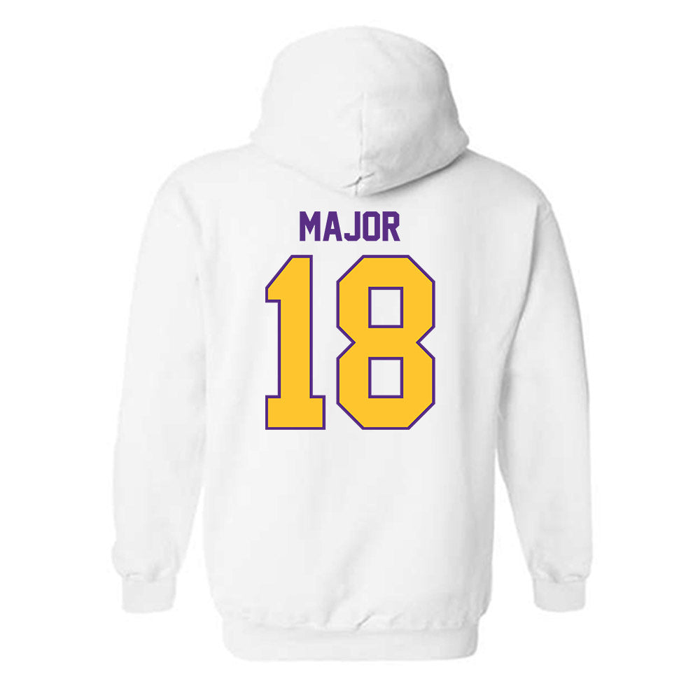 LSU - NCAA Women's Soccer : Kelsey Major - Sports Shersey Hooded Sweatshirt-1