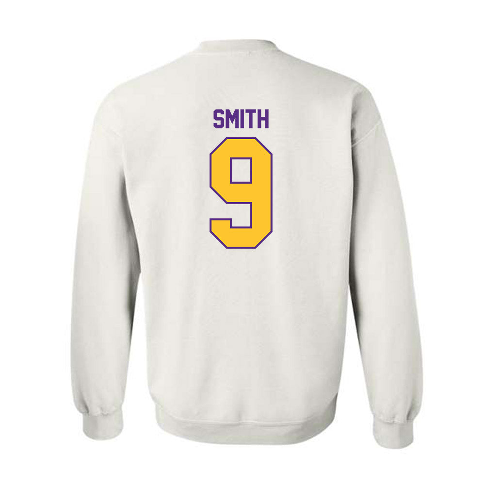 LSU - NCAA Women's Soccer : Amy Smith - Sports Shersey Crewneck Sweatshirt-1