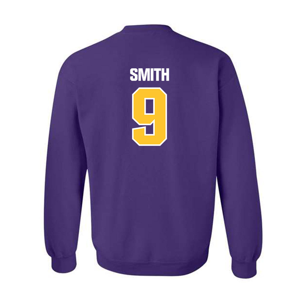 LSU - NCAA Women's Soccer : Amy Smith - Sports Shersey Crewneck Sweatshirt-1