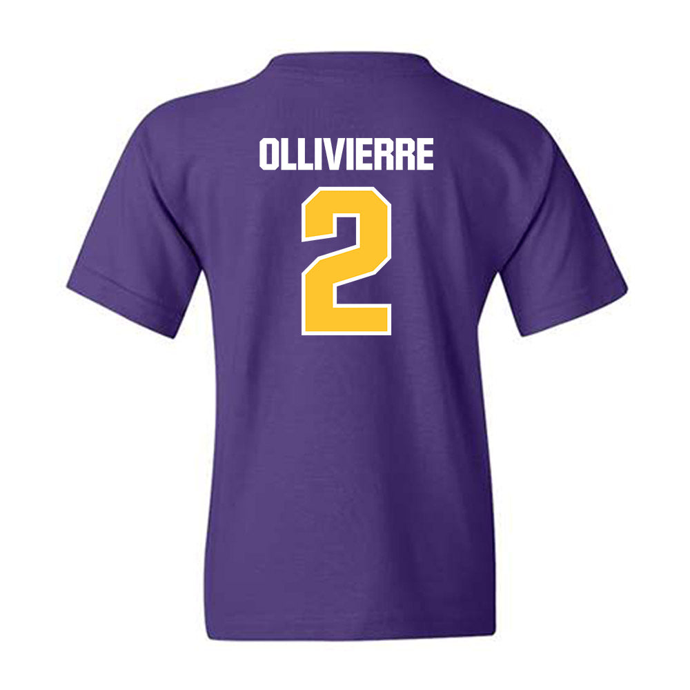 LSU - NCAA Women's Soccer : Jocelyn Ollivierre - Sports Shersey Youth T-Shirt-1