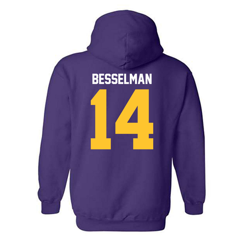 LSU - NCAA Women's Basketball : Izzy Besselman - Classic Shersey Hooded Sweatshirt