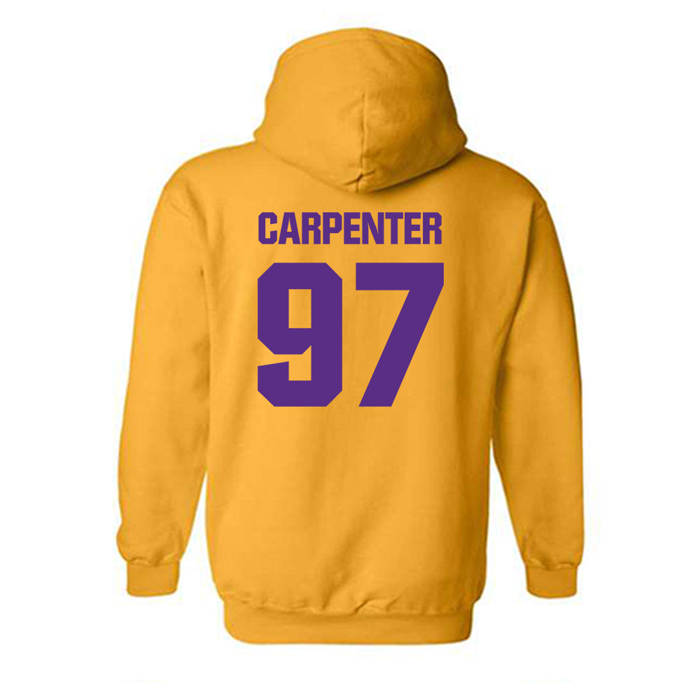 LSU - NCAA Football : Dylan Carpenter - Classic Shersey Hooded Sweatshirt-1