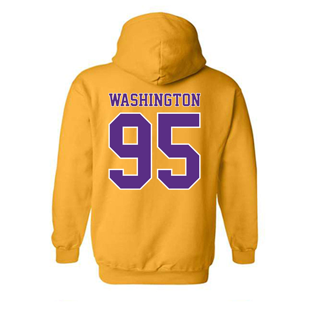 LSU - NCAA Football : Shone Washington - Classic Shersey Hooded Sweatshirt-1