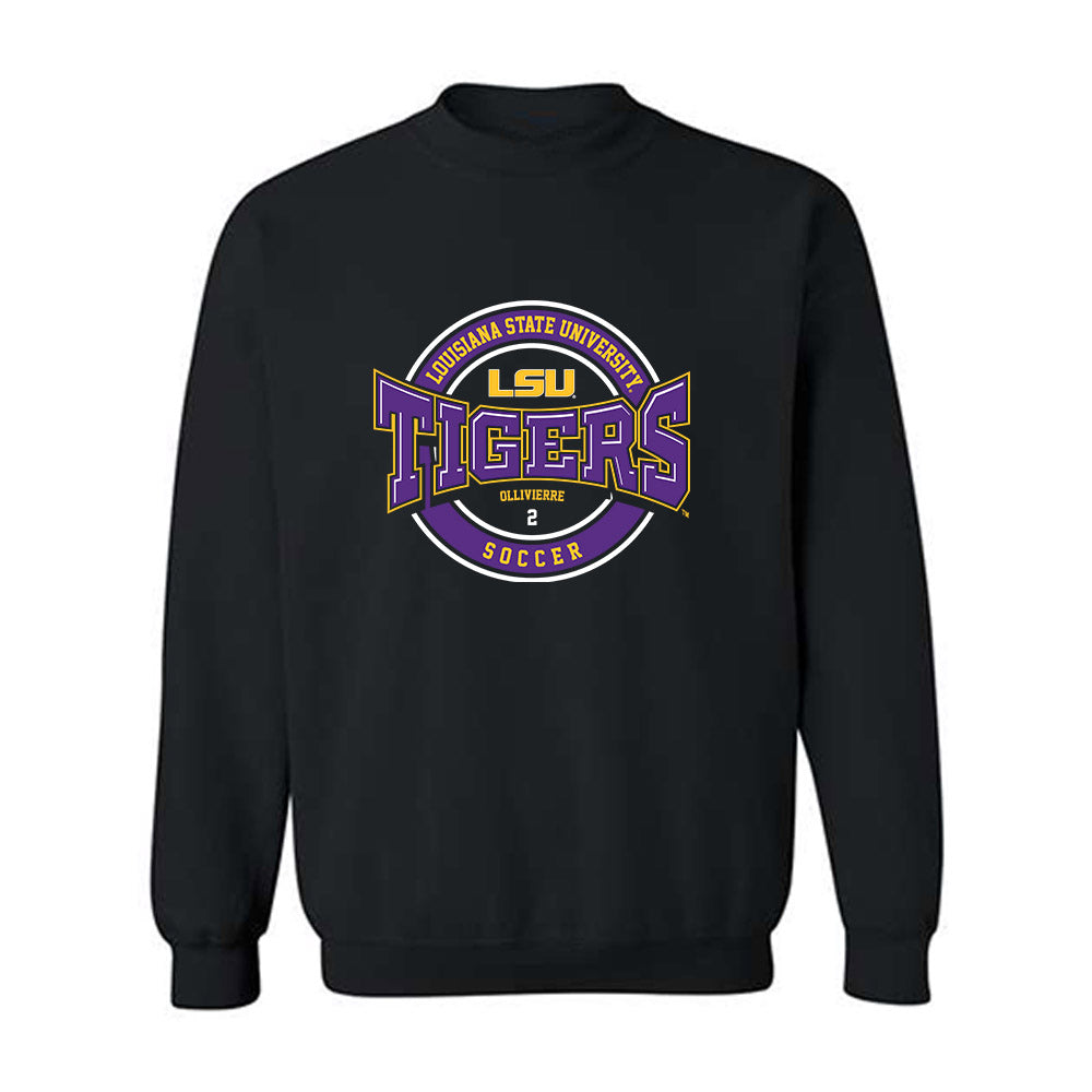 LSU - NCAA Women's Soccer : Jocelyn Ollivierre - Classic Fashion Shersey Crewneck Sweatshirt-0