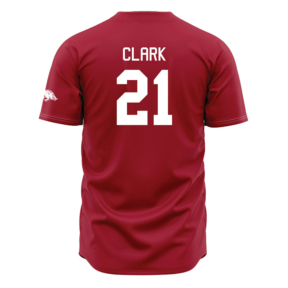 Arkansas - NCAA Baseball : Brenton Clark - Cardinal Jersey