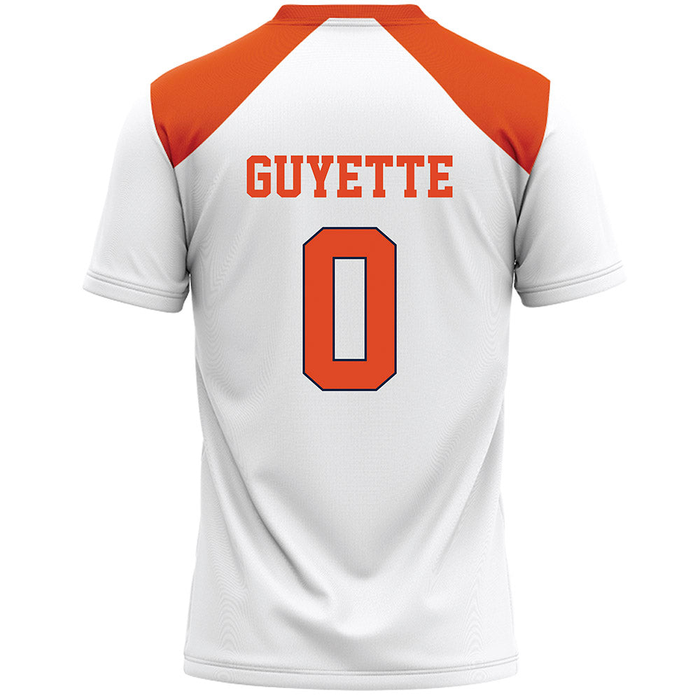 Syracuse - NCAA Women's Lacrosse : Daniella Guyette - White Lacrosse Jersey -1