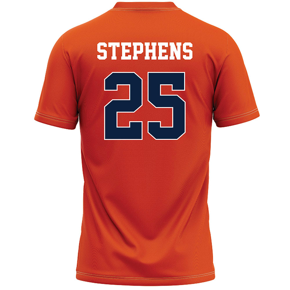 Syracuse - NCAA Men's Lacrosse : Dillon Stephens - Orange Lacrosse Jersey