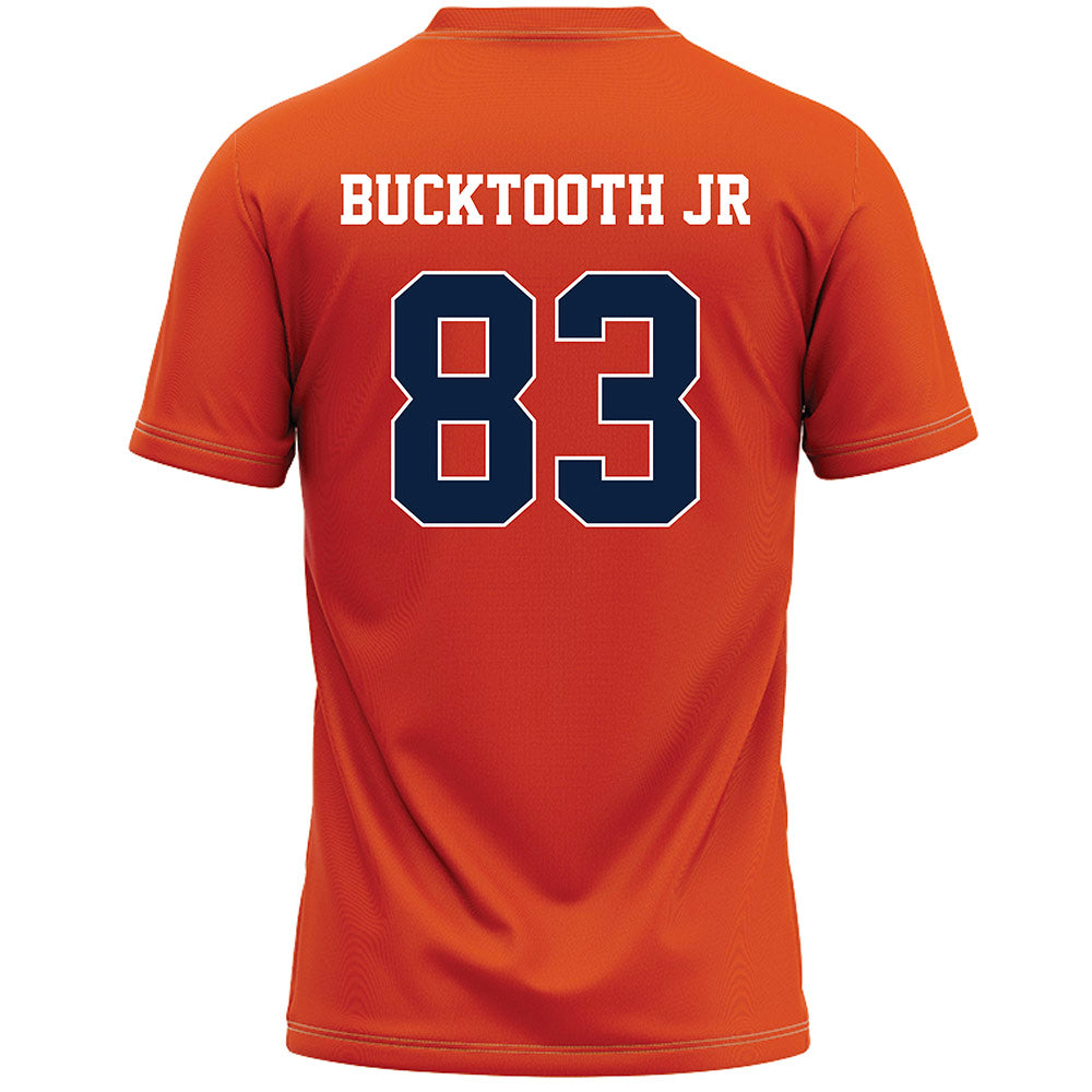 Syracuse - NCAA Men's Lacrosse : Brett Bucktooth Jr - Orange Lacrosse Jersey