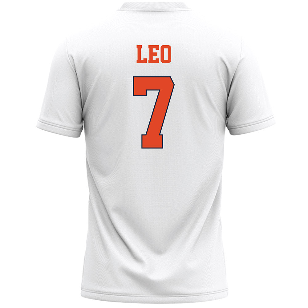 Syracuse - NCAA Men's Lacrosse : Michael Leo - White Lacrosse Jersey