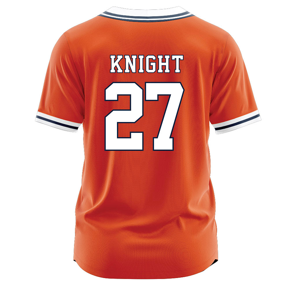Syracuse - NCAA Softball : Madison Knight - Orange Jersey-1