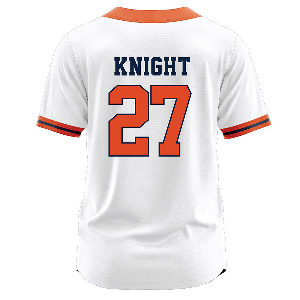 Syracuse - NCAA Softball : Madison Knight - White Jersey-1