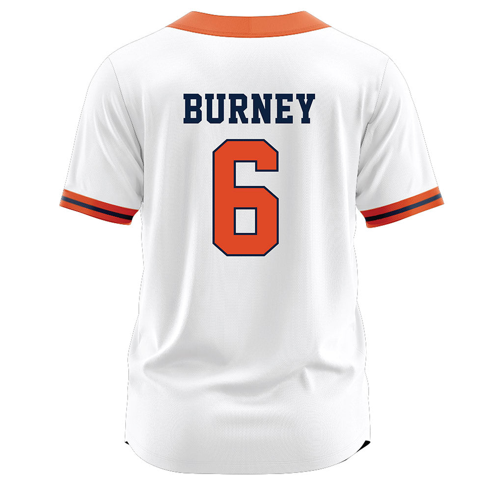 Syracuse - NCAA Softball : Jadyn Burney - White Jersey-1