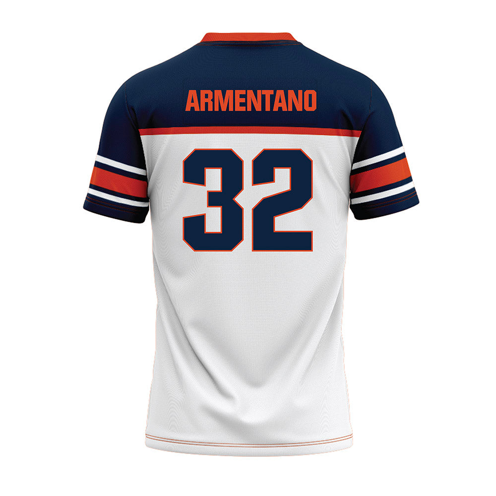 Syracuse - NCAA Football : Nicholas Armentano - White Football Jersey