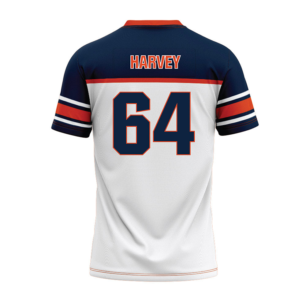 Syracuse - NCAA Football : Skylar Harvey - White Football Jersey-1