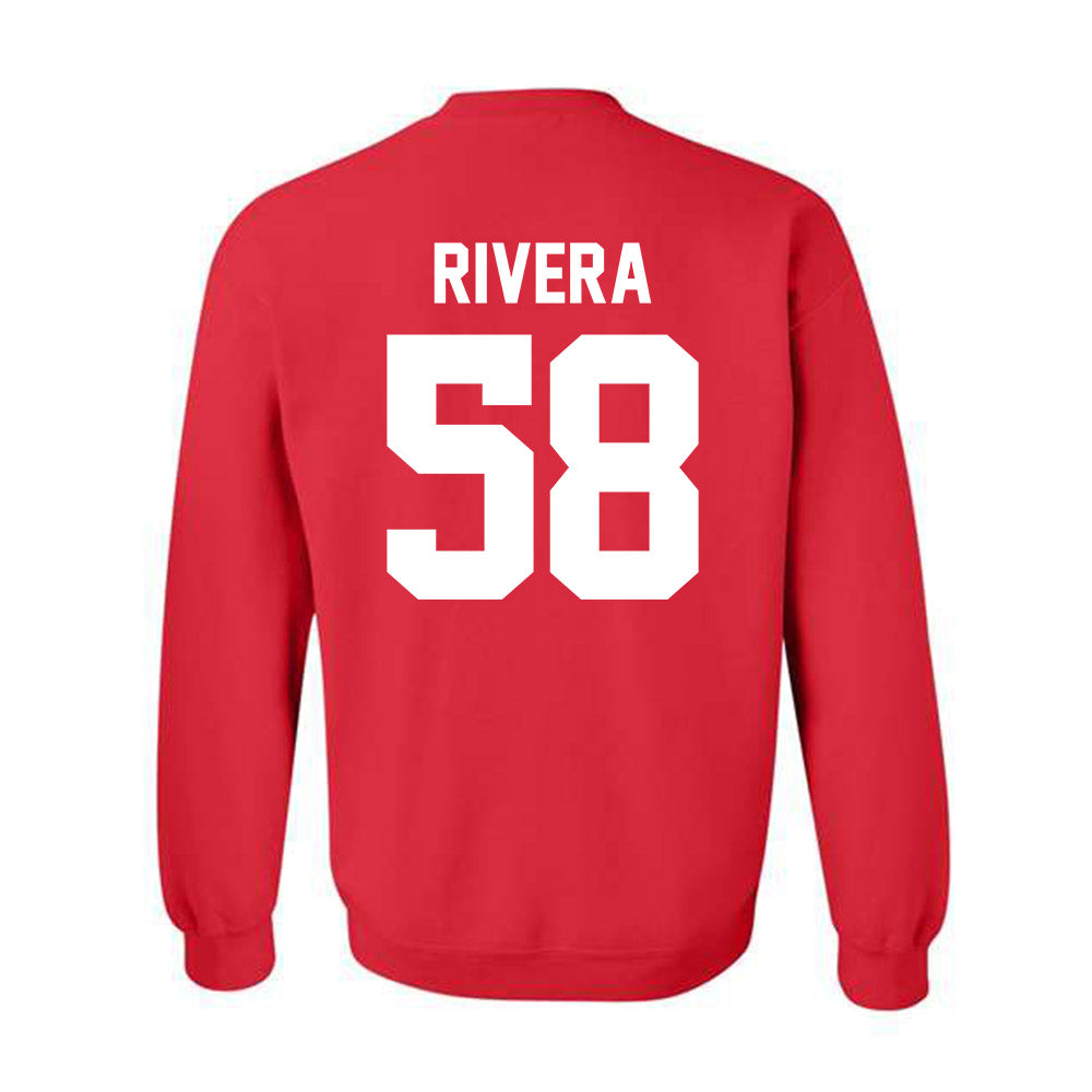 New Mexico - NCAA Football : Nicolas Rivera - Classic Shersey Crewneck Sweatshirt-1