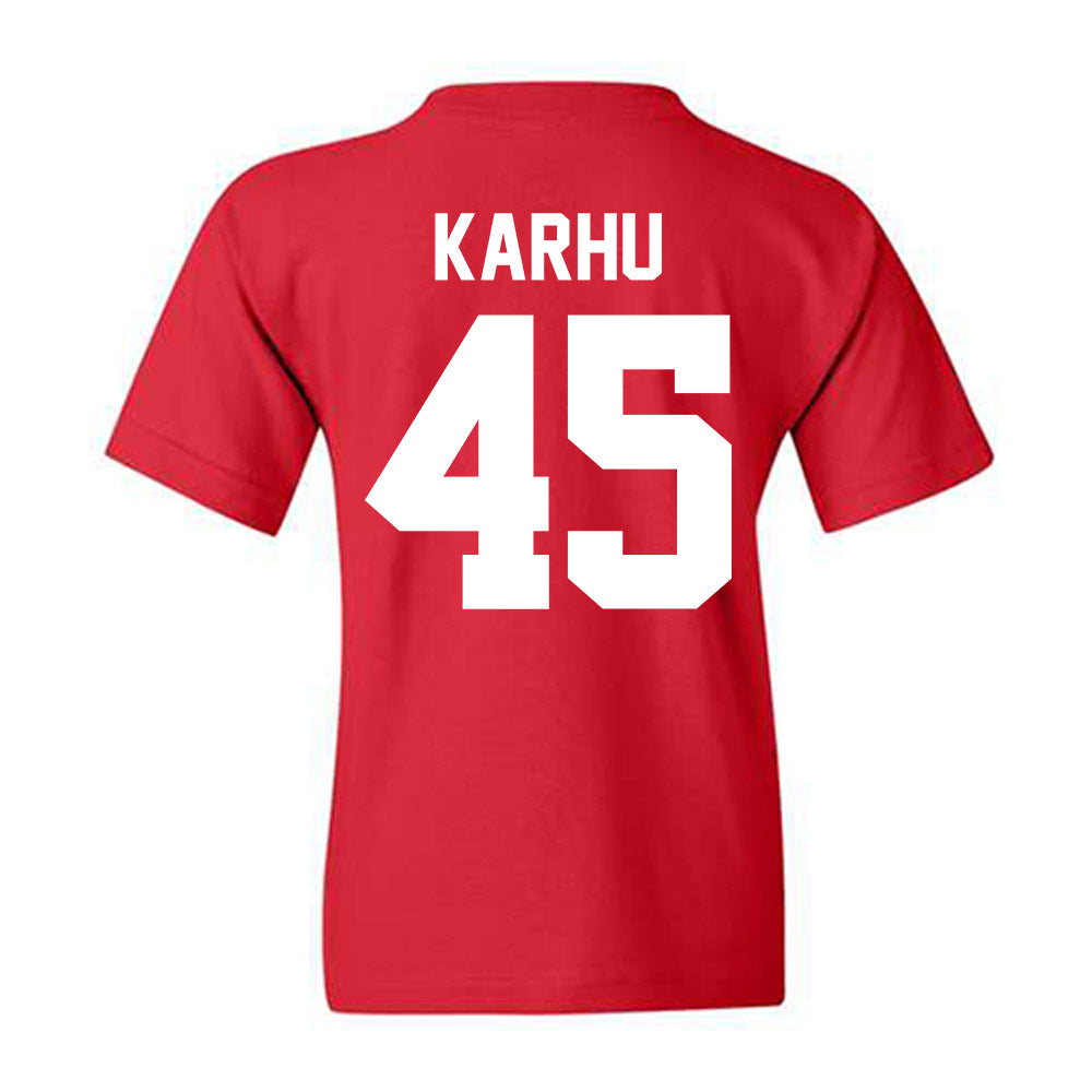 New Mexico - NCAA Football : Brett Karhu - Classic Shersey Youth T-Shirt-1