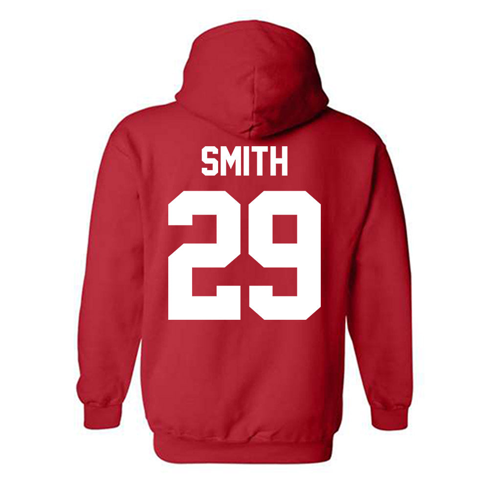 New Mexico - NCAA Football : Aaron Smith - Classic Shersey Hooded Sweatshirt-1