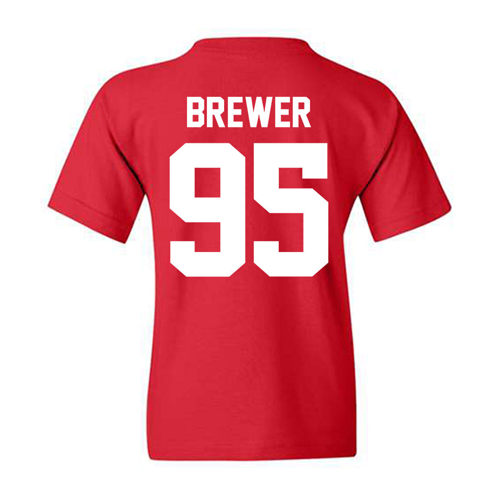 - NCAA Football : Colby Brewer - Classic Shersey Youth T-Shirt-1