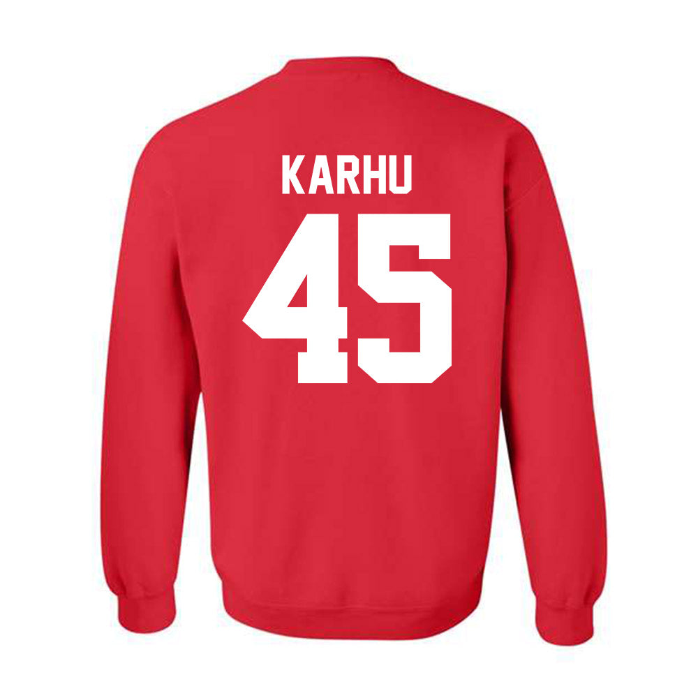 New Mexico - NCAA Football : Brett Karhu - Classic Shersey Crewneck Sweatshirt-1