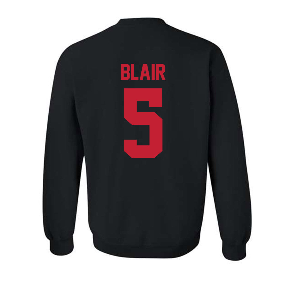 New Mexico - NCAA Football : Isaiah Blair - Classic Shersey Crewneck Sweatshirt-1