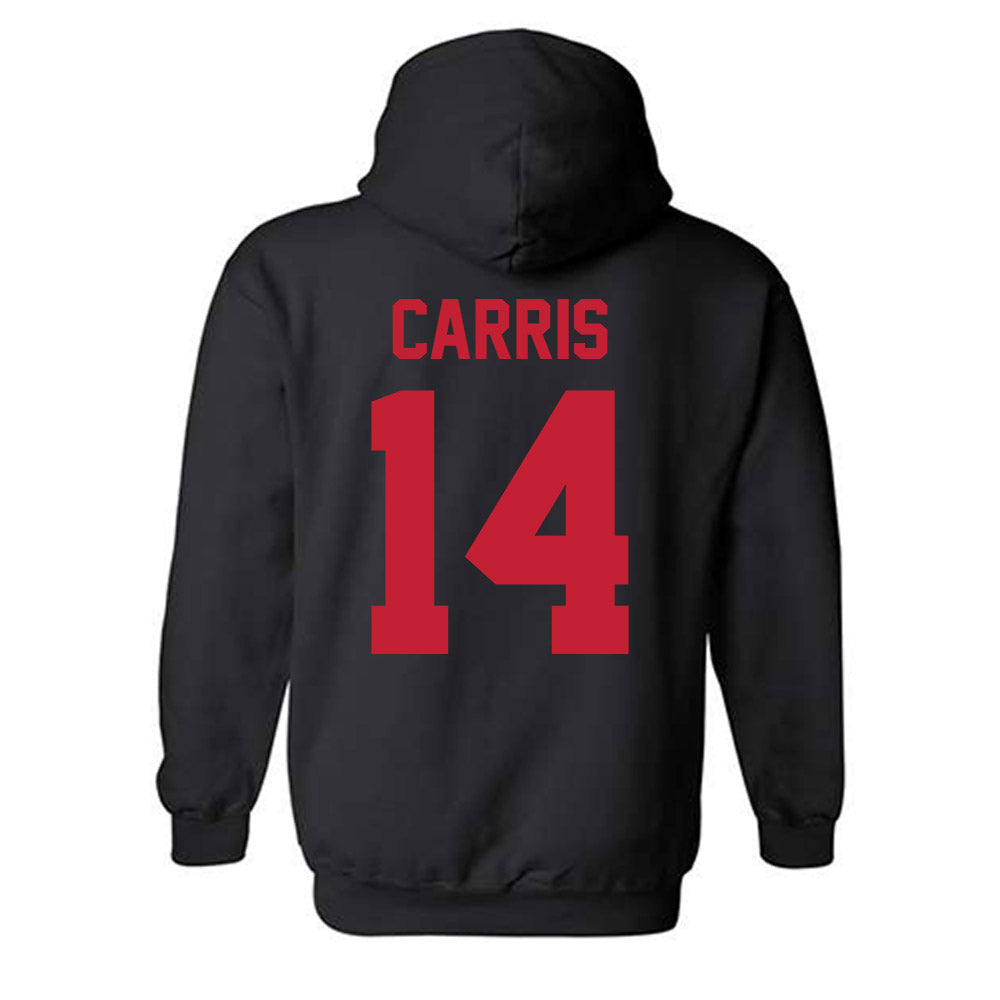 New Mexico - NCAA Baseball : Akili Carris - Classic Shersey Hooded Sweatshirt-1