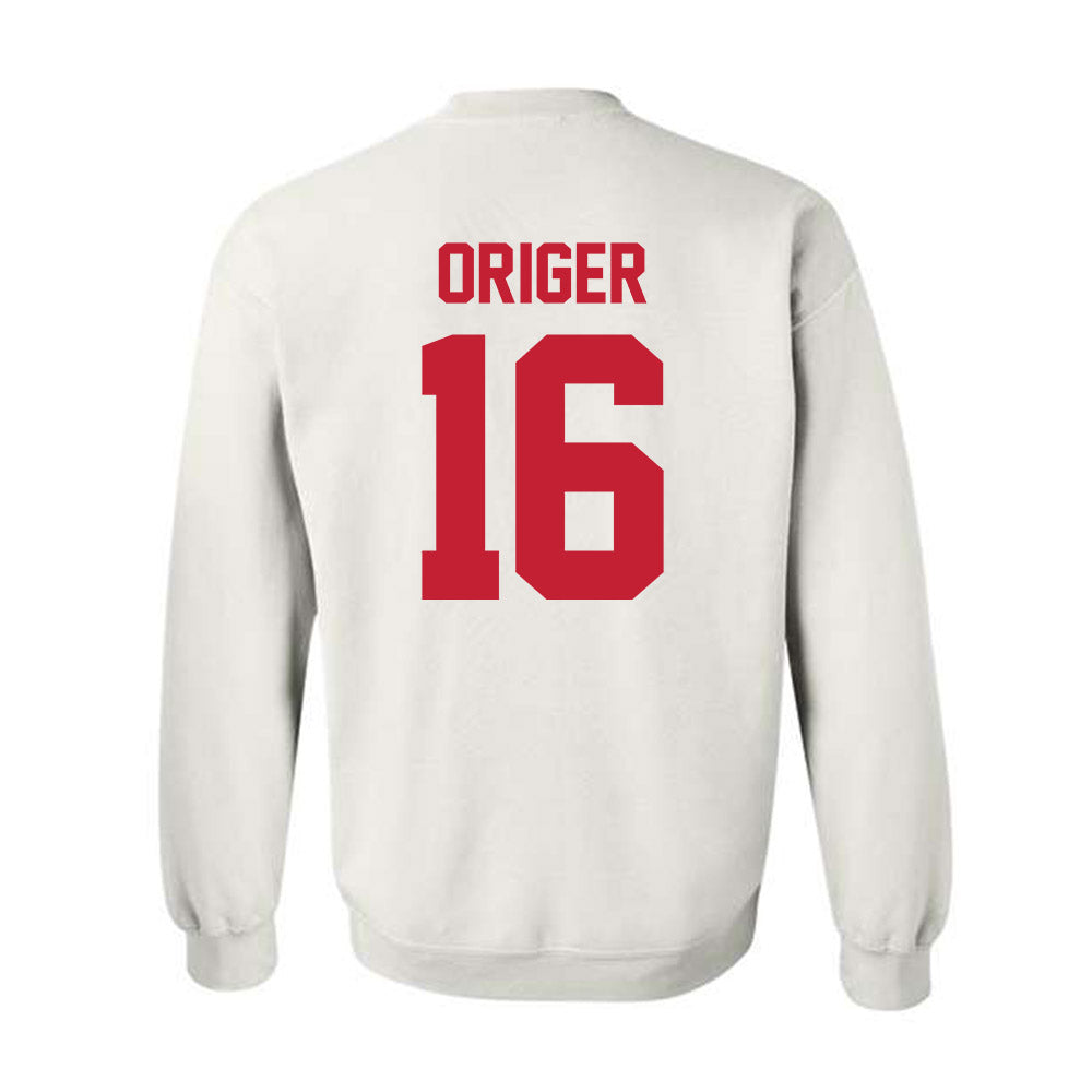 New Mexico - NCAA Baseball : Grant Origer - Classic Shersey Crewneck Sweatshirt-1