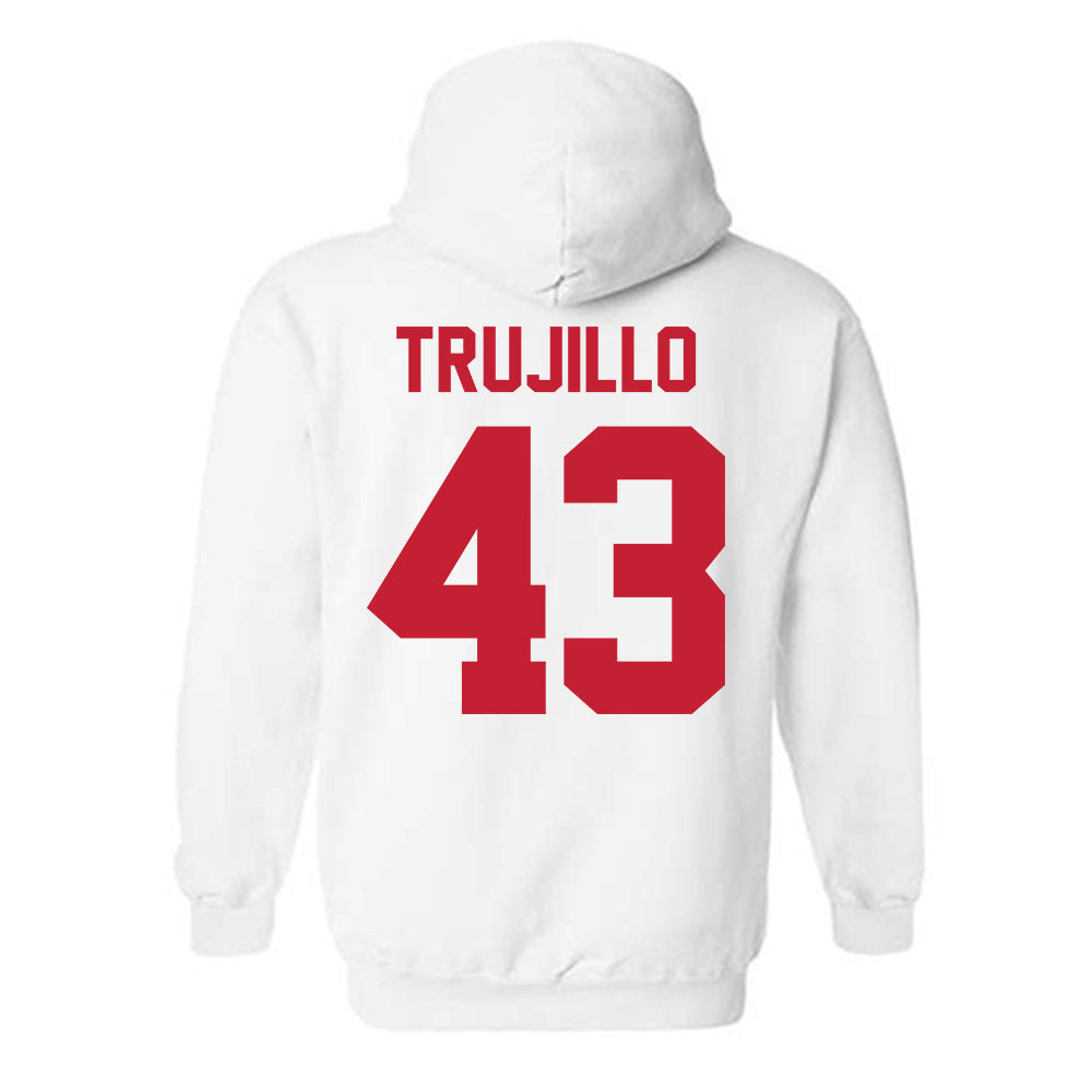 New Mexico - NCAA Baseball : Gene Trujillo - Classic Shersey Hooded Sweatshirt-1