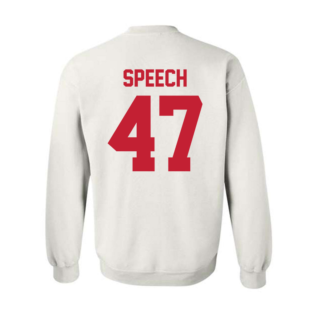 New Mexico - NCAA Football : Drew Speech - Classic Shersey Crewneck Sweatshirt-1