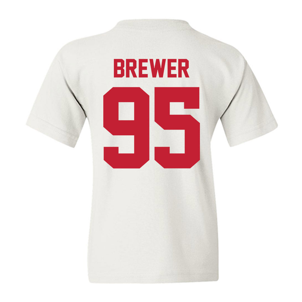 - NCAA Football : Colby Brewer - Classic Shersey Youth T-Shirt-1