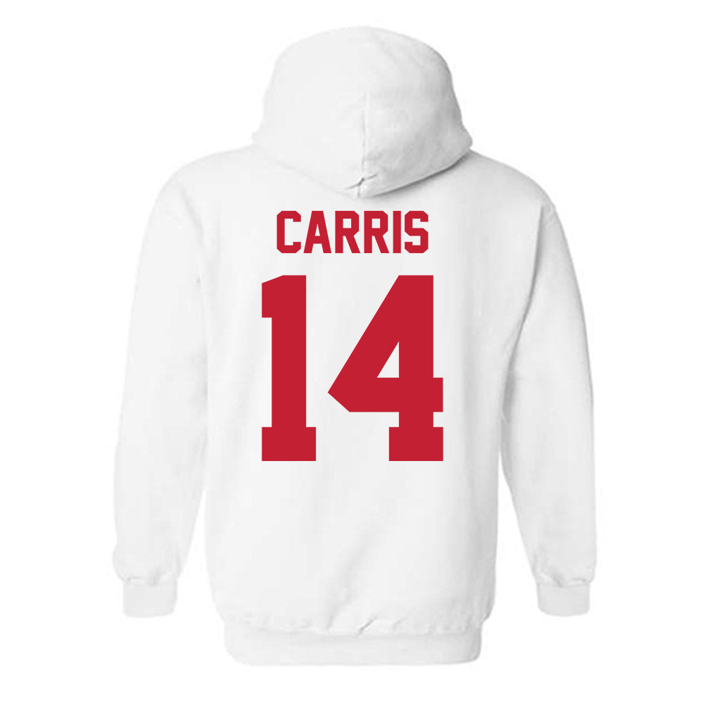 New Mexico - NCAA Baseball : Akili Carris - Classic Shersey Hooded Sweatshirt-1