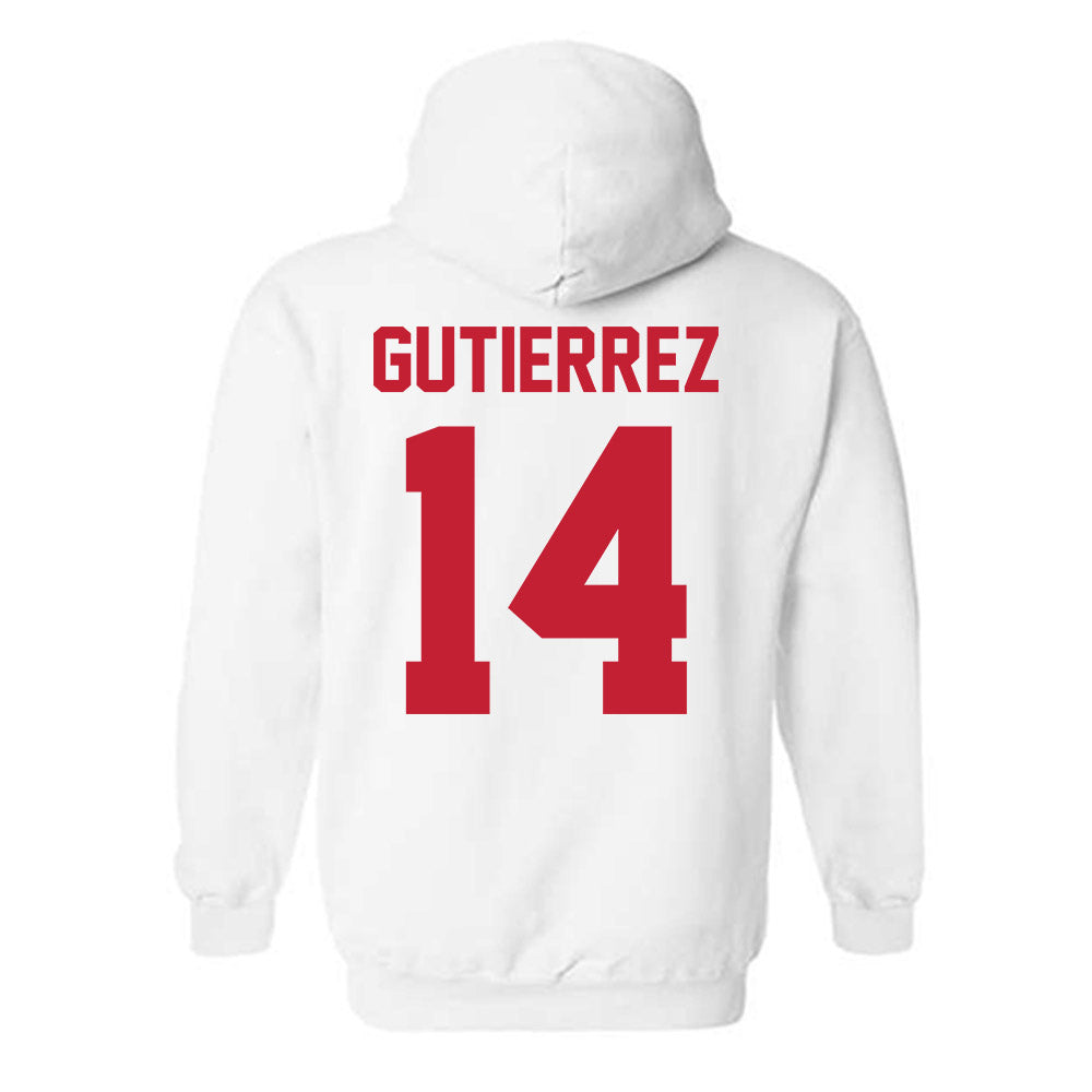 New Mexico - NCAA Football : Melaki Gutierrez - Classic Shersey Hooded Sweatshirt-1